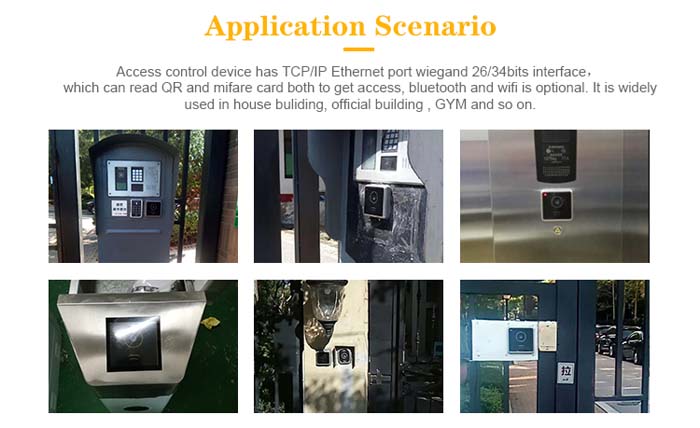 RD006 เครื่องอ่านบาร์โค้ด IC / RFID Card Reader สำหรับการควบคุมการเข้าถึง